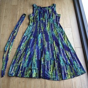 Size 14 Midi Flared Dress